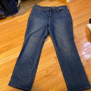 Gloria Vanderbilt All Around Slimming Effect Rail Straight Jean Size 12